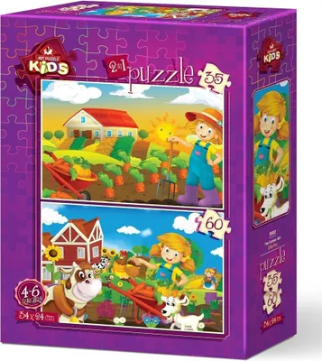 Image de ART PUZZLE Puzzle Farmer 35+60 pièces