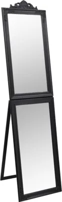 Obrázok produktu pre vidaXL Stojace zrkadlo čierne 45x180 cm