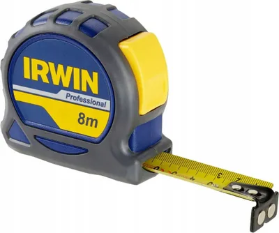 Zdjęcie produktu dla Miara zwijana IRWIN 8m | Taśma miernicza metryczna