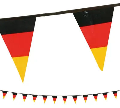 Image de Chaîne de fanions "Allemagne" couleurs de l'Allemagne couleurs de l'Allemagne