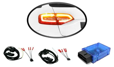 Zdjęcie produktu dla Oryginalny adapter Kufatec LED do tylnych świateł LED facelift dla Audi A4 B8 Avant