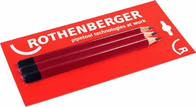 Image de Crayon graphite Rothenberger 240 mm, 1 pièce.