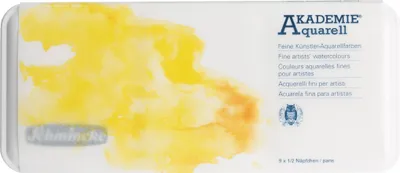 AKADEMIE Aquarell Kunststoffset 9 x halbe Näpfchen Schmincke 75 790 097