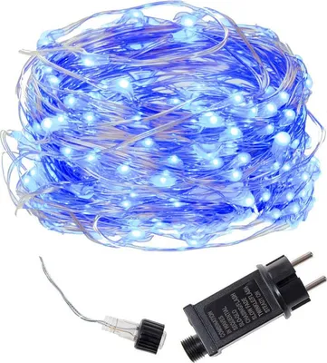Obrázek produktu pro LED řetěz Nano - 48m, 480LED, 8 funkcí, IP44, modrá