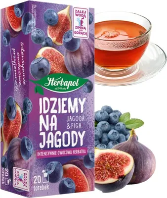 Produktbild von Herbatka Rozpuszczalna Idziemy na Jagody 200g