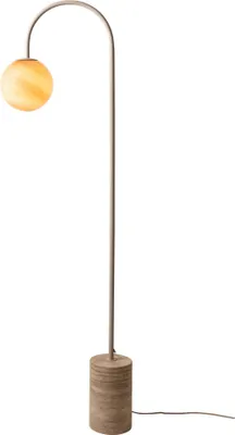 Produktbild von it's about RoMi - Stehleuchte Tivoli - Braun - 20x42x163cm für Wohnzimmer, Schlafzimmer