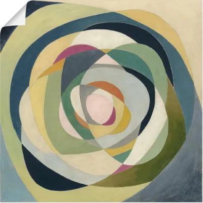 Produktbild von ARTland Poster Durch das Glas I Größe: 40x40 cm
