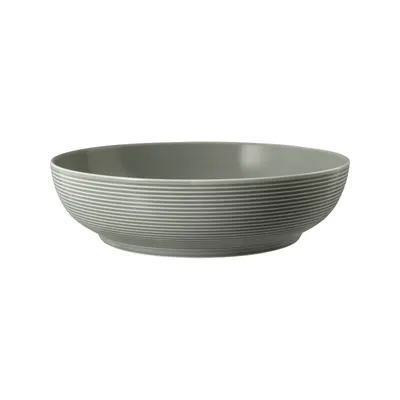 Zdjęcie produktu dla Seltmann Weiden Beat Foodbowl, kolor perłowo-szary, 25 cm, z reliefowymi rowkami, 1 sztuka