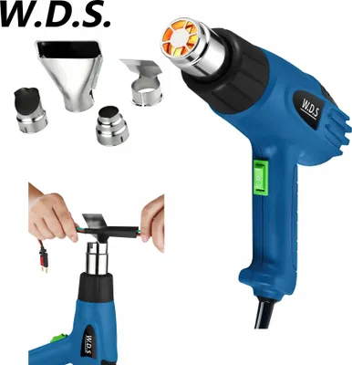 Zdjęcie produktu dla Opalarka Elektryczna W.D.S. 2 Tryby Pracy 2200 W 230 V 600 °C