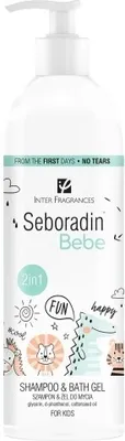 Immagine prodotto di Seboradin Bebe Shampoo e Gel Lavante 2in1, 500 ml, Sensitive Care