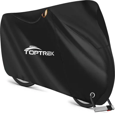 Zdjęcie produktu dla Pokrowiec na rower Toptrek 210D tkanina Oxford wodoodporny pokrowiec ochronny 200x110x70cm