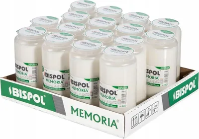 Zdjęcie produktu dla Wkłady do zniczy olejowe BISPOL WO7 108H 16szt.