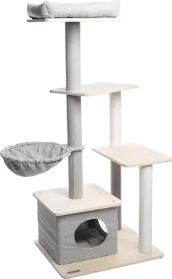Produktbild von Flamingo KRATZBAUM Camilo GRAU 86x58x134CM