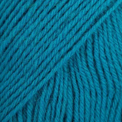 Produktbild von Drops Fabel Uni Colour 105 Turquoise Strickgarn
