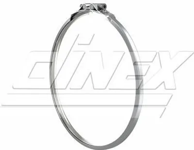 Produktbild von DINEX Auspuffschelle 5AL003 passend für MERCEDES-BENZ ATEGO 3 267mm 25mm Edelstahl