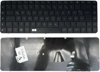 Zdjęcie produktu dla GERMAN - Czarna klawiatura kompatybilna z HP Compaq Presario CQ56