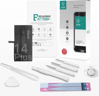 Image de Kit de remplacement de batterie complet SiGN - iPhone 14 Plus