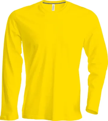 Produktbild von Kariban Herren T-Shirt langarm K359 yellow XL