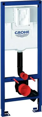 Produktbild von GROHE Wand-WC-Element Rapid SL 38713_1, mit Spülkasten 6l, 1,13 m Bauhöhe, 0,42 m breit, für Vorwand- oder Ständerwandmontage
