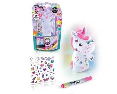 Produktbild von Zestaw kreatywny Świecące Dekorożce - Zwierzaczki DIY Unicorn Rainbow