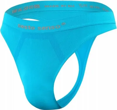 Produktbild von Sesto Senso - CL13 - Pánské spodní prádlo STRING tanga - Tyrkysová - L/XL