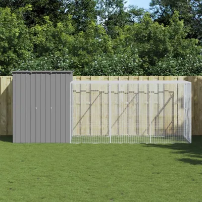 Image de Hennenhok - Cage à poules - Abri pour animaux - Enclos pour volailles - Enclos - Acier galvanisé