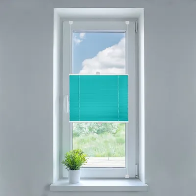 Produktbild von SN Deco SmartFix Plissee 80x130 cm KB-22 türkis