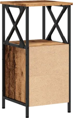 Immagine prodotto di vidaXL Comodino in legno vecchio 34x35,5x70 cm Materiale a base di legno