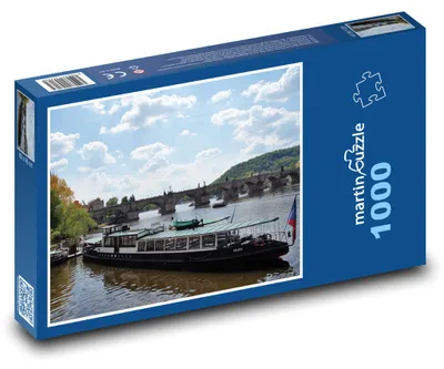 Obrázek produktu pro Puzzle 1000 Praha - výletní loď - martinpuzzle