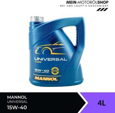 Produktbild von Mannol Universal 15W-40 4 Liter