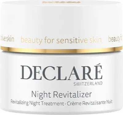 Produktbild von Declare Cosmetics Night Revitalizer, Nachtcreme, Frauen, trockene Haut, Empflindliche Haut, Gesicht, Hals/Nacken, Anti-Falten, Verjüngend, Revitalisierend, 50 ml