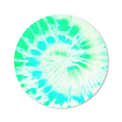Produktbild von MuchoWow® Mauspad Mousepad Sommer - Krawattenfärbung - Blau 40x40 cm - Mousepads - Maus Mat - Pad - Mausunterlage - Schreibtisch Accessoires