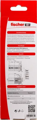 Produktbild von Fischer 045681, Schraube, Holz, M6, Teilgewinde, Edelstahl, Glanz