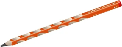 Produktbild von Ergonomischer Dreikant-Bleistift für Rechtshänder - STABILO EASYgraph in orange - 12er Pack - Härtegrad HB