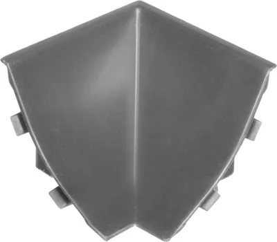 Produktbild von HOLZBRINK Innenecke passend zum Dekor Ihrer Abschlussleiste Granit dunkel Innenkante PVC Küchenabschlussleiste 23x23 mm