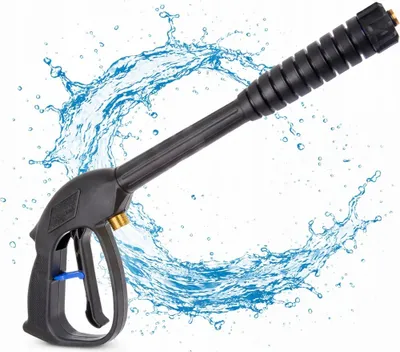 Zdjęcie produktu dla Długi Pistolet Do Myjki Ciśnieniowej Hds Gwint M22M M22F 207Bar 60°C