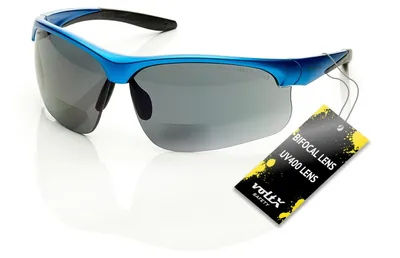 Immagine prodotto di voltX ULTIMATE SPORTS: Occhiali sportivi bifocali con lenti sfumate +2,0