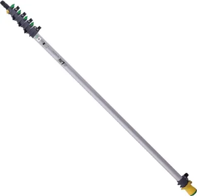 Image de Unger nLite Connect Perche télescopique en aluminium pour coqs moyens, aide au nettoyage, 6 M