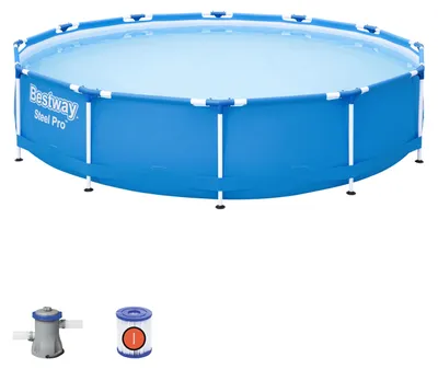 Productafbeelding van Ø 366 x 76 cm Bestway Steel Pro Sirocco zwembad set