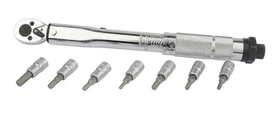 Produktbild von Brüder Mannesmann achtteiliges Drehmomentschlüssel-Set 18314