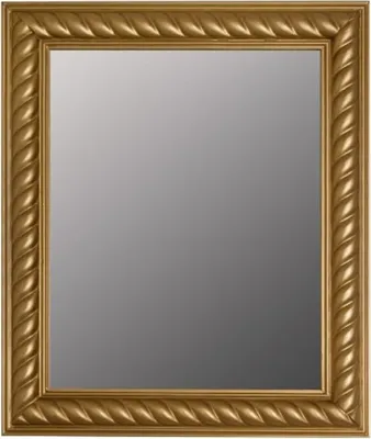 Produktbild von Casa Padrino Barock Spiegel / Wandspiegel Antik Gold 52 x H. 62 cm - Barockmöbel