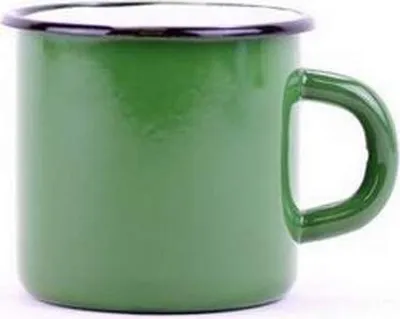 Produktbild von Belis Emaille-Becher 7cm/ 0,25l dunkelgrün, hergestellt für /SFINX