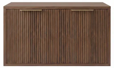 Produktbild von Badezimmerschrank Unter Dem Waschbecken Rea Core 80Cm Braun