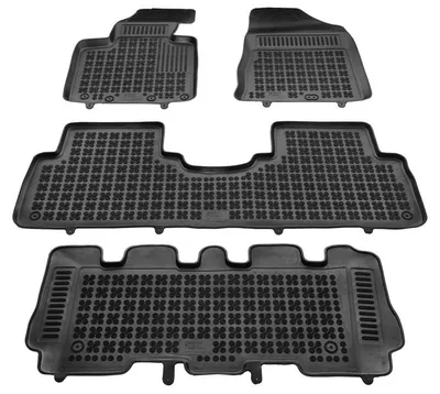 Image de MTM Tapis de sol pour Kia Sorento III 02.2015-07.2020 en Caoutchouc, Bac sur Mesure Antidérapant avec Rebords 5 cm, cod. 3D 5472