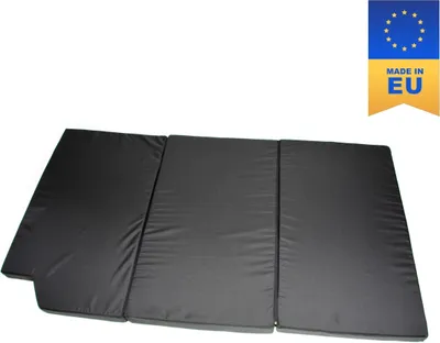 Produktbild von Schlafauflage Mercedes V-Klasse Marco Polo Schwarz 200x108x6 cm Matratze Klappmatratze Bett Mayaadi Home