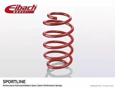 Produktbild von 2X Eibach Feder Fahrwerksfeder Vorne