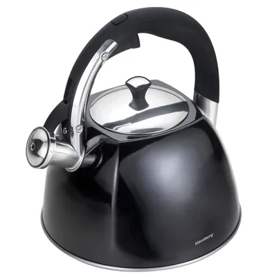 Produktbild von Klausberg Wasserkocher 3L Edelstahl Schwarz