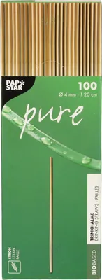 Immagine prodotto di PAPSTAR 87702 100 PAPSTAR Strohhalme pure braun