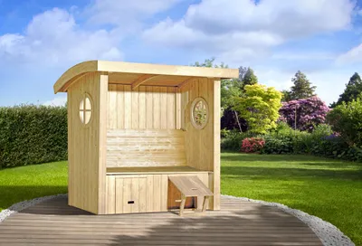 Produktbild von Gartenlaube Merano, natur B x T x H 198 x 134 x 186