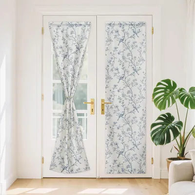 Immagine prodotto di Tende in lino per finestre, tende complete per porte, ideali per soggiorno, camera da letto, studio, cameretta, che filtrano la luce